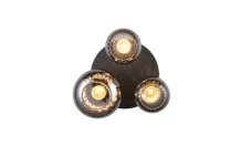 TRIO 619800332 DIVA stropní svítidlo D390mm 3xE27 černá matná