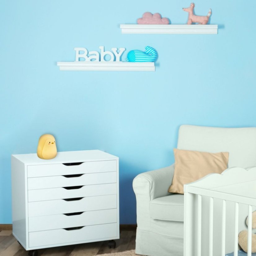 Rabalux 5410 Baloo dekoračné svietidlo LED RGB 111mm 0,4W/29lm 3000K IP20 biela