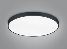 TRIO 627417532 WACO stropné svietidlo SMD LED D750mm 2x51W/6200lm 2300+3000+4000K čierna matná