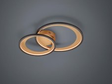 TRIO 673810232 Granada Stropní svítidlo 590mm LED 1X29W / 2650lm 3000K Matná černá, Switchdimmer