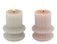 GLOBO 23311-2 WYNTER dekorační osvětlení D68mm LED 0,06 2000K pastelová, efekt ohňa, 2-set