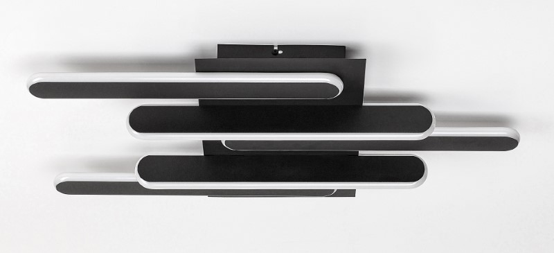 RABALUX 71050 Sindri stropné svietidlo LED 36W/1900lm 3000+4000K čierna, biela