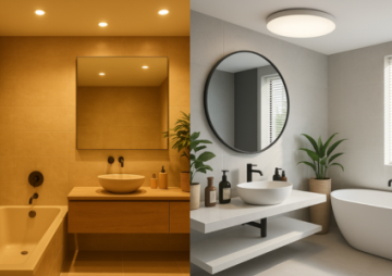 Svetlo, ktoré zmení vašu kúpeľňu: Sprievodca výberom svietidiel