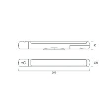 Sylvania 0053649 šatníkové svítidlo nabýjateľné cez USB so senzorom GIZMO CABINET SENSE LINEAR