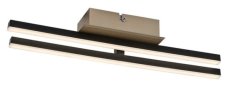 RABALUX 71396 Demir stropné svietidlo LED 16W/1200lm 4000K čierna, zlatá, biela