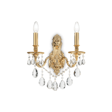 Nástěnné svítidlo Ideal lux 060491 GIOCONDA AP2 ORO 2xE14 40W