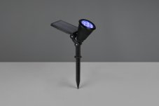 TRIO Reality R84756232 FESTIVAL solárne svietidlo/reflektor zapichovací SMD LED 1W/35lm IP44 čierna matná