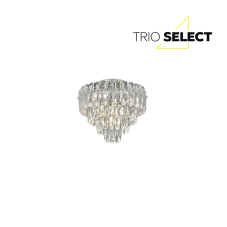 TRIO SELECT 667600706 MALIZIA stropní svítidlo D430mm 7xE14 chromová, průhledná