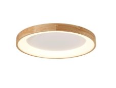 AZZARDO AZ2698 DECOline SILVAM 65 TOP stropné LED svietidlo 50W/3250lm IP20 drevo/biela