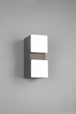 TRIO 270660242 AVON exteriérové nástenné svietidlo SMD LED V280mm 2x7W/800lm 3000K IP54 antracit, biela