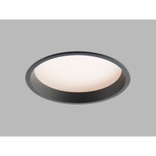 LED2 2250733DT ZETA L zápustné svítidlo LED D210mm 25W/2500lm 3000K IP44 TRIAC černá