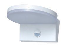 RABALUX 77120 Batida venkovní nástěnné svítidlo se senzorem LED 9W/950lm 2700+4000+6500K IP54 bílá