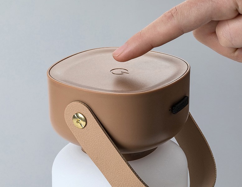 RABALUX 77143 Funes prenosné stolové svietidlo V190mm LED 3W/120lm 2800+4000+6500K IP44 hnedá