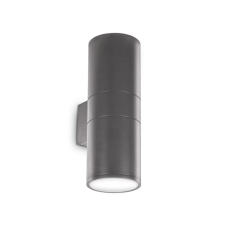 IdealLux 236858 GUN AP2 BIG vonkajšie nástenné svietidlo E27 2x60W IP54 antracit