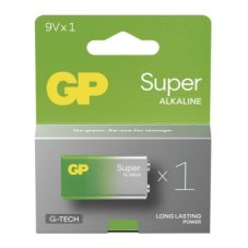 B01511 Baterie GP Alkalická Super 6LR61 9V, 1ks