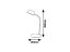 Rabalux 6779 Berry stolové LED svietidlo/lampička 140mm 4,5W/350lm 4000K IP20 ružová
