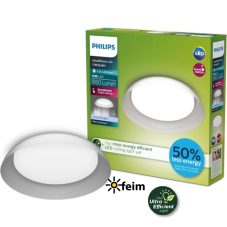 Philips UltraEfficient 8720169300996 Fleta stropní svítidlo D350mm LED 10W/1950lm 4000K průhledná, SceneSwitch
