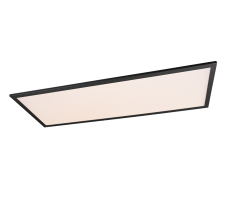 TRIO R62868032 GAMMA stropný panel LED 33,5W/3850lm 2700-6500K matná černá, stmívatelné, dálkový ovladač
