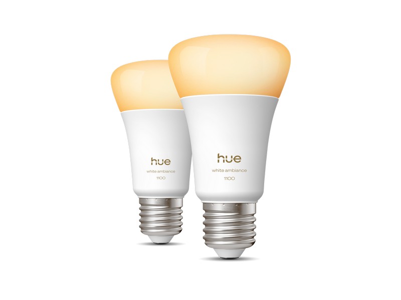 8720169364868 Philips Hue White Ambiance LED žárovka E27 8,1W/1100lm 1000-20000K bílá 2-set
