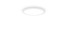 Ideal lux 341224 FLY SLIM stropní svítidlo D350mm LED 18W 1800/1350lm 2700K IP40 bílá