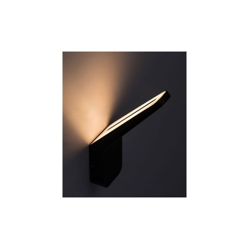 RABALUX 77051 Ognon vonkajšie nástenné svietidlo LED 8W/500lm 3000K IP54 antracit, biela