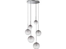 Ideal Lux 345413 EQUINOXE závěsné svítidlo 6xG4 kouřová