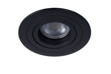 LUCIDE 22954/01/30 TUBE Zápustné bodové svítidlo GU10 1x50W černá