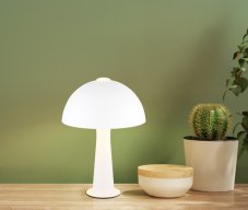 Stolní lampa 1x E14 biela IP20 GLOBO lighting JULIA 50670107