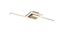 TRIO Reality R67303107 VIALE stropní svítidlo SMD LED 17W/1860lm 3000K nikl matná