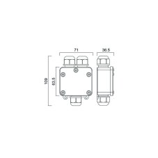 Sylvania 0049052 INTERRATA IP68 LILO spojovací krabice