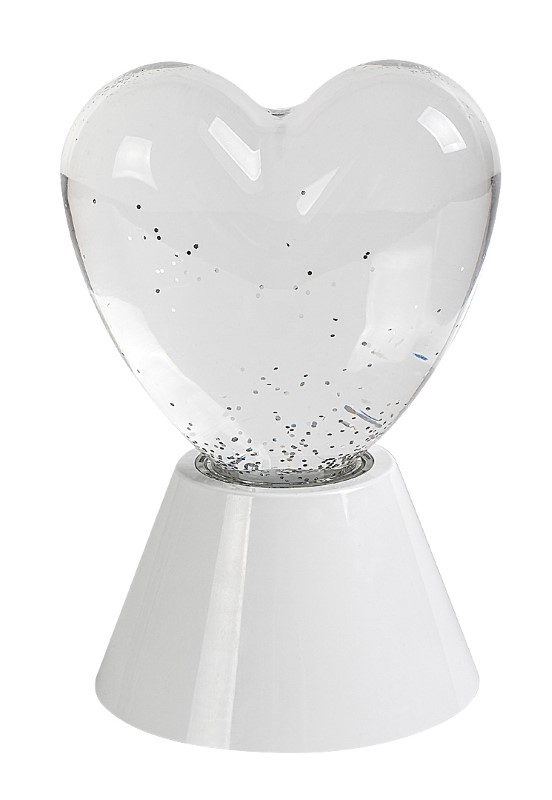 RABALUX 76040 Sparkly dekorační lampička srdce LED 0,8W RGB bílá, 3xAAA (excl.)