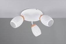 TRIO Reality R61573331 BIDAR stropné svietidlo D580mm 3xE14 biela matná