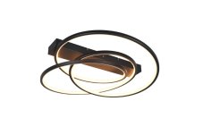 TRIO 649110132 DARVIN stropní svítidlo SMD LED 34W/4500lm 2300+3000+4000K černá matná, switchdimmer