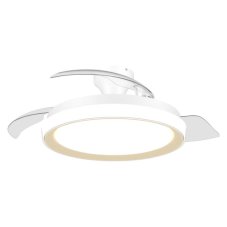 Stropný ventilátor so svetlom LED 2700–6500K zlatá IP20 PHILIPS Bliss 8721103096067