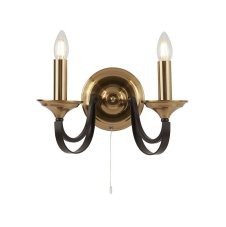 Searchlight 1842-2BZ Belfry nástěnné svítidlo E14 2 x 40W