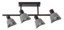 RABALUX 73010 Farelia stropné bodové svietidlo/spot 4xE14 čierna, šedá