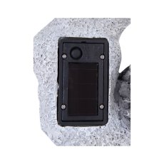 33205 GLOBO Exteriérové solární LED svítidlo zahradní dekorace Šnek, 2x 0,06W 2700K IP44 šedá