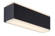 RABALUX 77114 Mataro venkovní nástěnné svítidlo efektní LED 12W/950lm 3000K IP54 černá