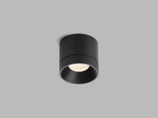 LED2 1110933 TINY stropné povrchové bodové svietidlo 78mm 8W/704lm 3000K čierna