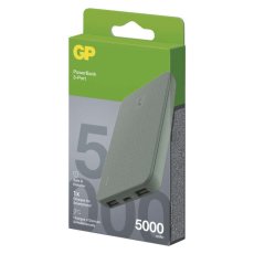 Powerbanka B+ Series 5000mAh 12W svetlo sivá GP B6405GY