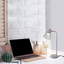 RABALUX 3182 Fanny stolní svítidlo V460mm 1xE14 šedá, růžové zlato