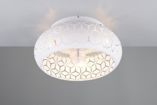 TRIO Reality R61574031 BIDAR stropní svítidlo s ventilátorem D500mm E27 bílá