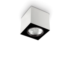 Stropní svítidlo Ideal lux 140933 MOOD PL1 BIG SQUARE BIANCO 1xGU10 50W vrátane žárovky 2700K biela