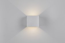 TRIO Reality R24169687 GENIE vonkajšie nástenné svietidlo efektné SMD LED 2x1W/150lm 3000K IP44 titánová