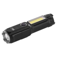 EMOS P3214 LED nabíjecí ruční svítilna 150lm Li-Ion 18650 micro USB IP44 černá