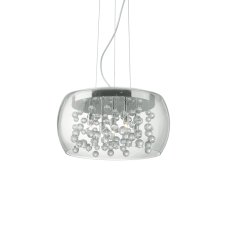 Závesné svietidlo Ideal lux 031743 AUDI-80 SP5 TRASPARENTE 5xG9 40W