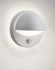 Philips 16246/87/PN June venkovní nástěnné svítidlo E27 1x42W IP44 šedé s pohybovým čidlem
