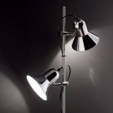 Stojanové svítidlo Ideal lux 061122 POLLY PT2 CROMO 2xE27 60W