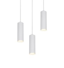 TRIO 367730331 SOKA závesné svietidlo D280mm 3xGU10 biela