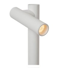 LUCIDE 27703/02/31 ANTRIM stojací lampa V1200mm LED 2,2W/140lm 2700K IP54 bílá, bezdrátová nabíjecí podložka